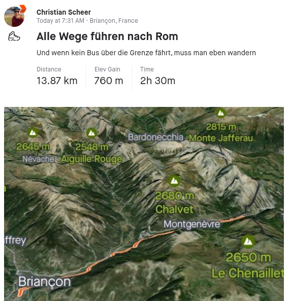 Wanderung